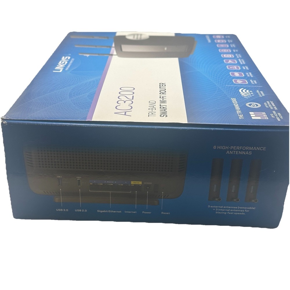 Linksys Router Ac3200 Triband Smart WiFi Router - Picture 4 of 7